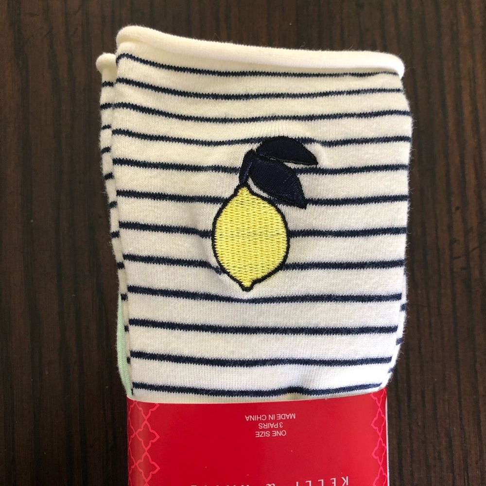🍋Kelly&Katie - 3-Pair Lemon Themed Socks🍋 - Picture 2 of 7